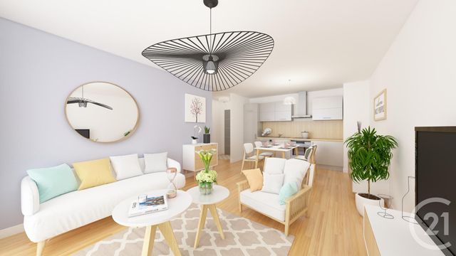 appartement à vendre - 3 pièces - 62.32 m2 - LAXOU - 54 - LORRAINE - Century 21 Midon Baudoin Immobilier